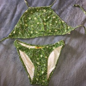 Vintage 3 Piece Swimsuit